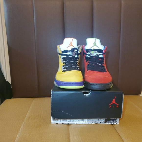 Size 9 - Jordan 5 Retro SE Solar Orange - Picture 1 of 8